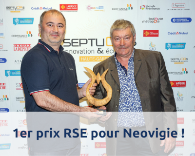 Neovigie remporte le prix RSE des Septuors !